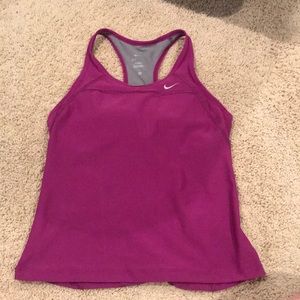 Purple Nike Workout Tank